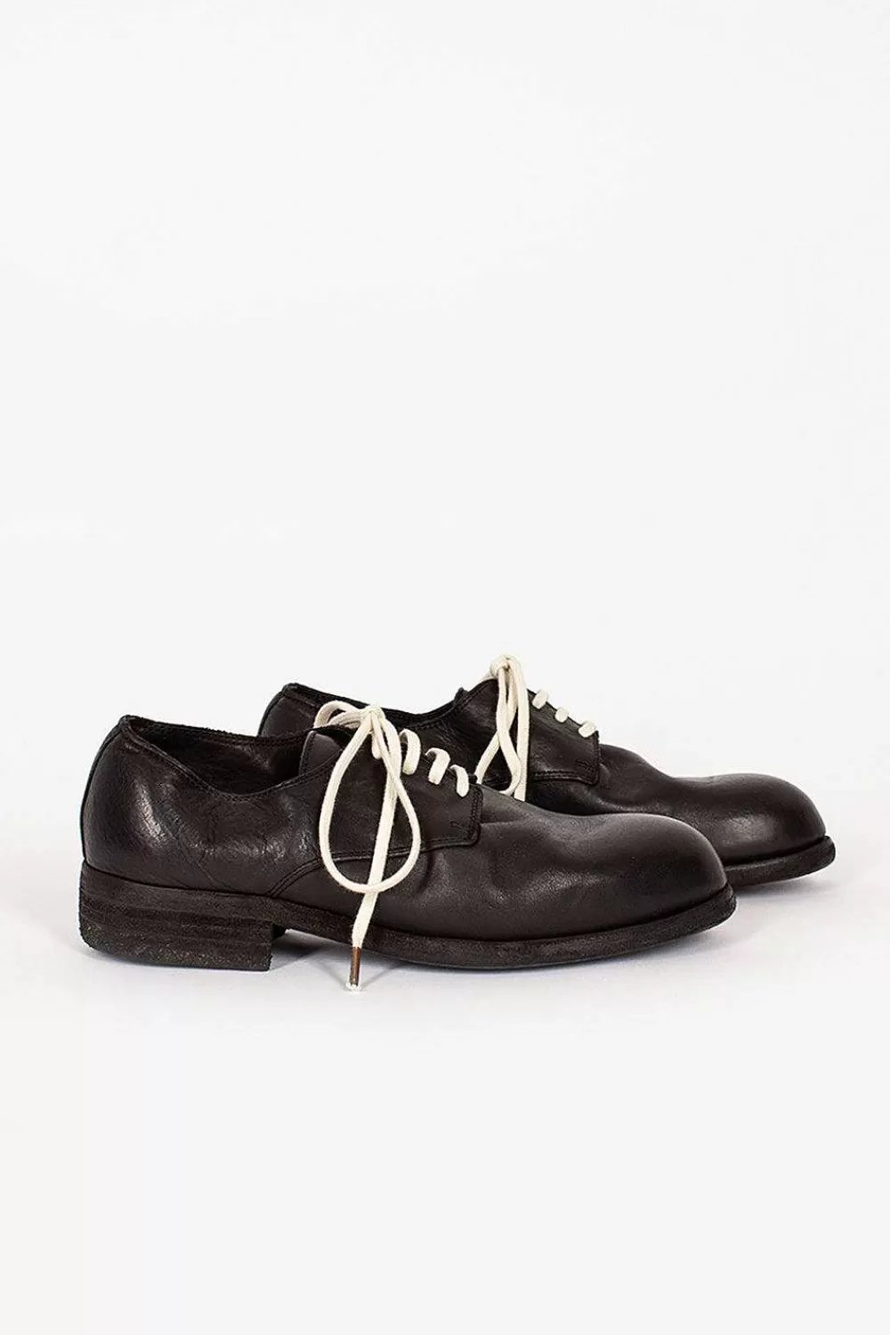 Guidi 112 Soft Horse Ball Derby Blkt | Shoes