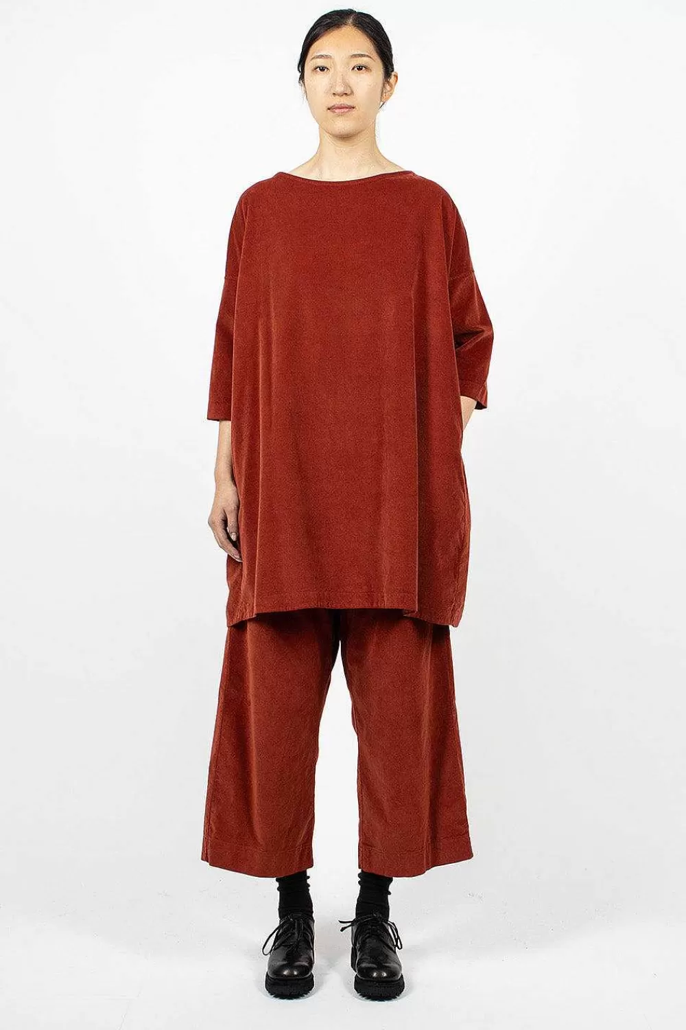 Album di Famiglia 31_192 Boatneck Tunic Red | Dresses