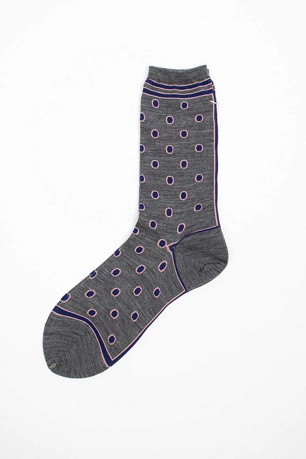 Antipast Am-443A Polka Dot Socks Grey | Tights & Socks