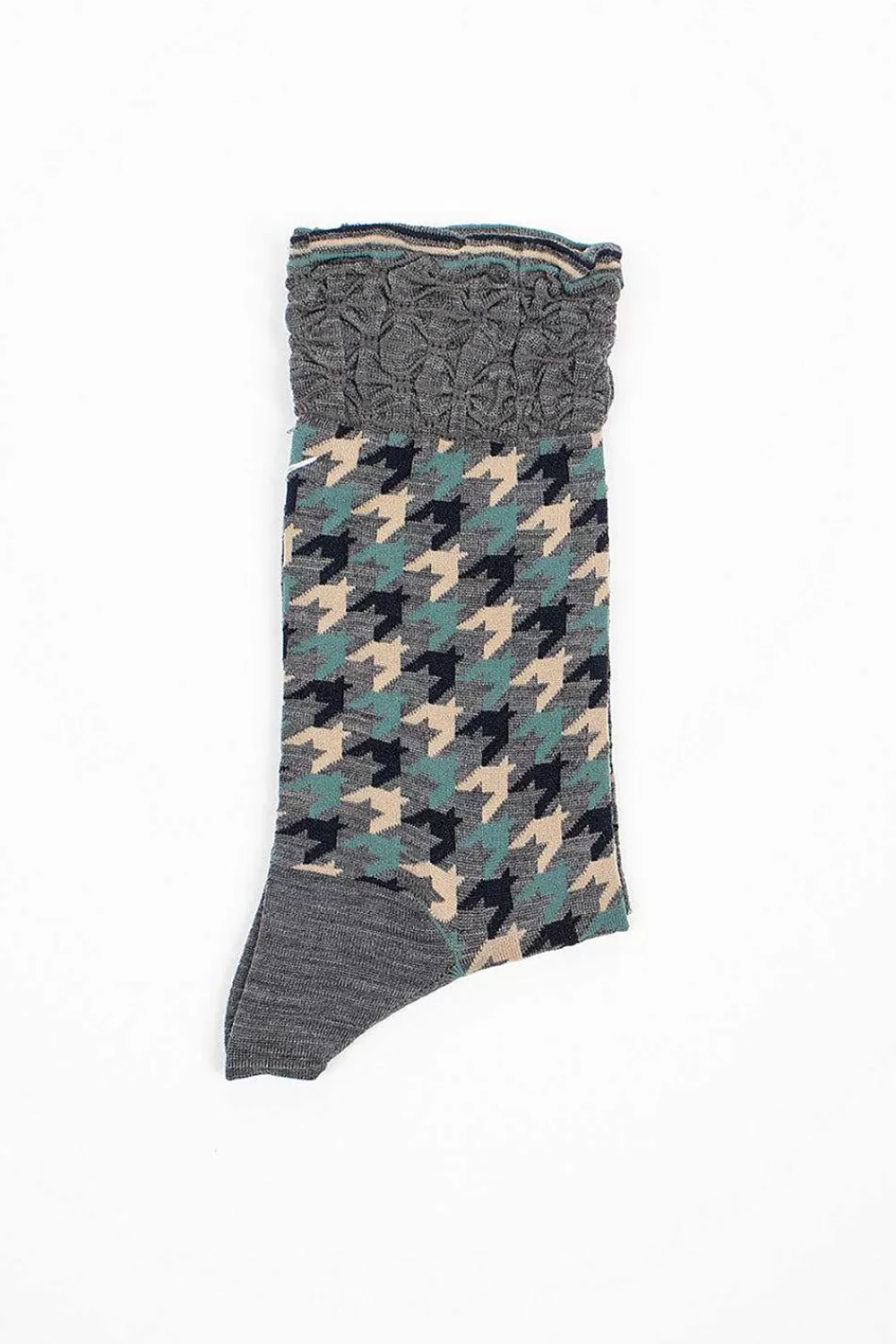 Antipast Am-460A Chidori Socks Grey | Tights & Socks