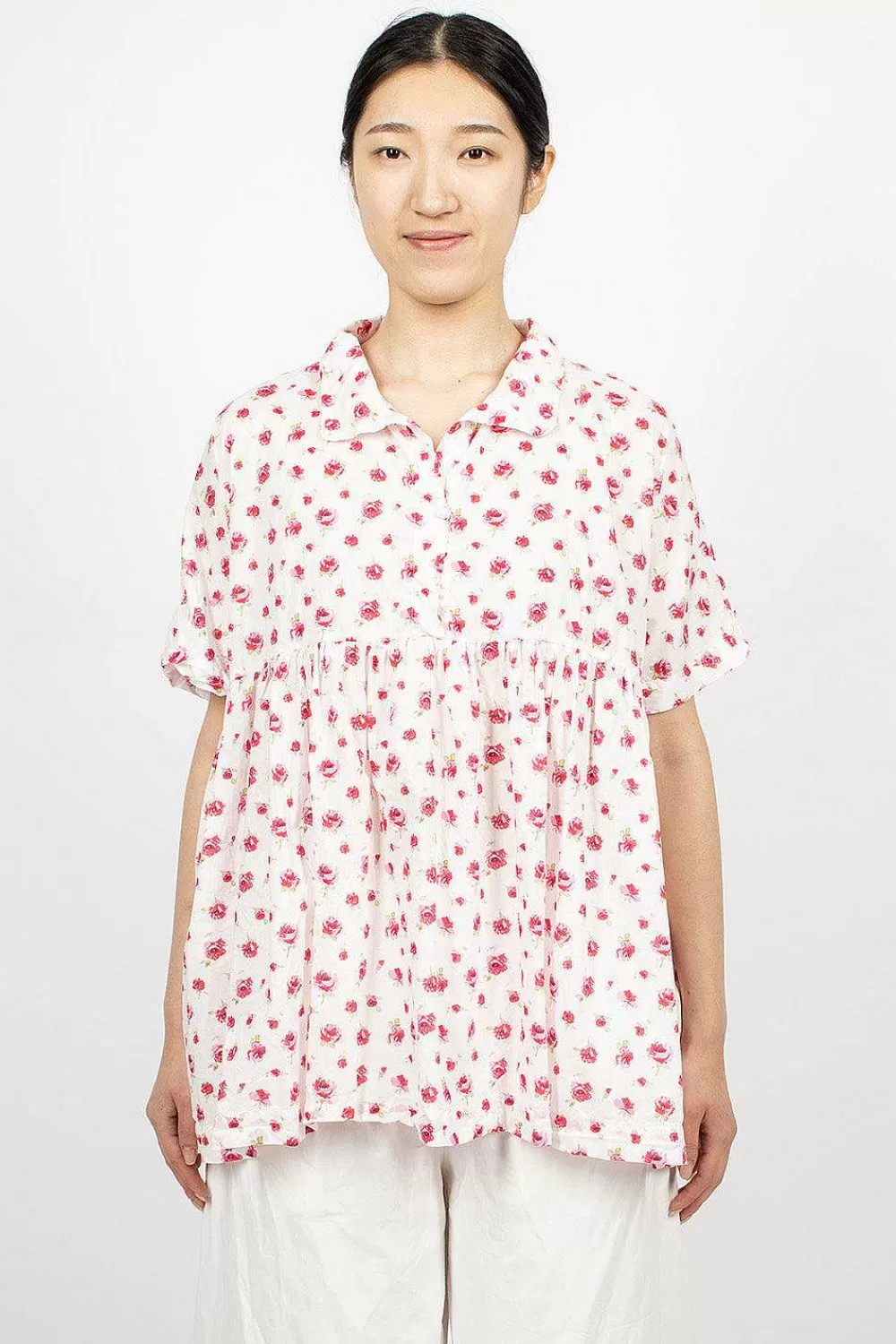 Daniela Gregis Aria Shirt Liberty Rose Print | Tops