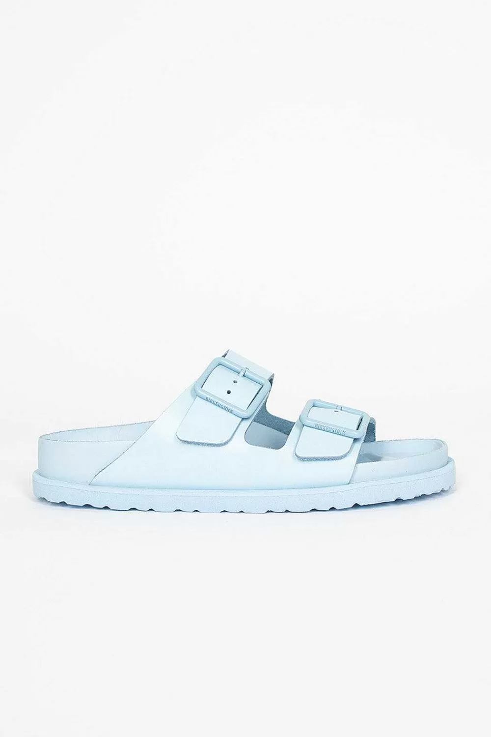 Birkenstock Arizona Nappa Sandal Powder Blue | Shoes