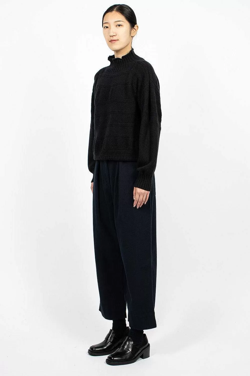 Margaret Howell Belt Adjuster Trouser Ink | Trousers