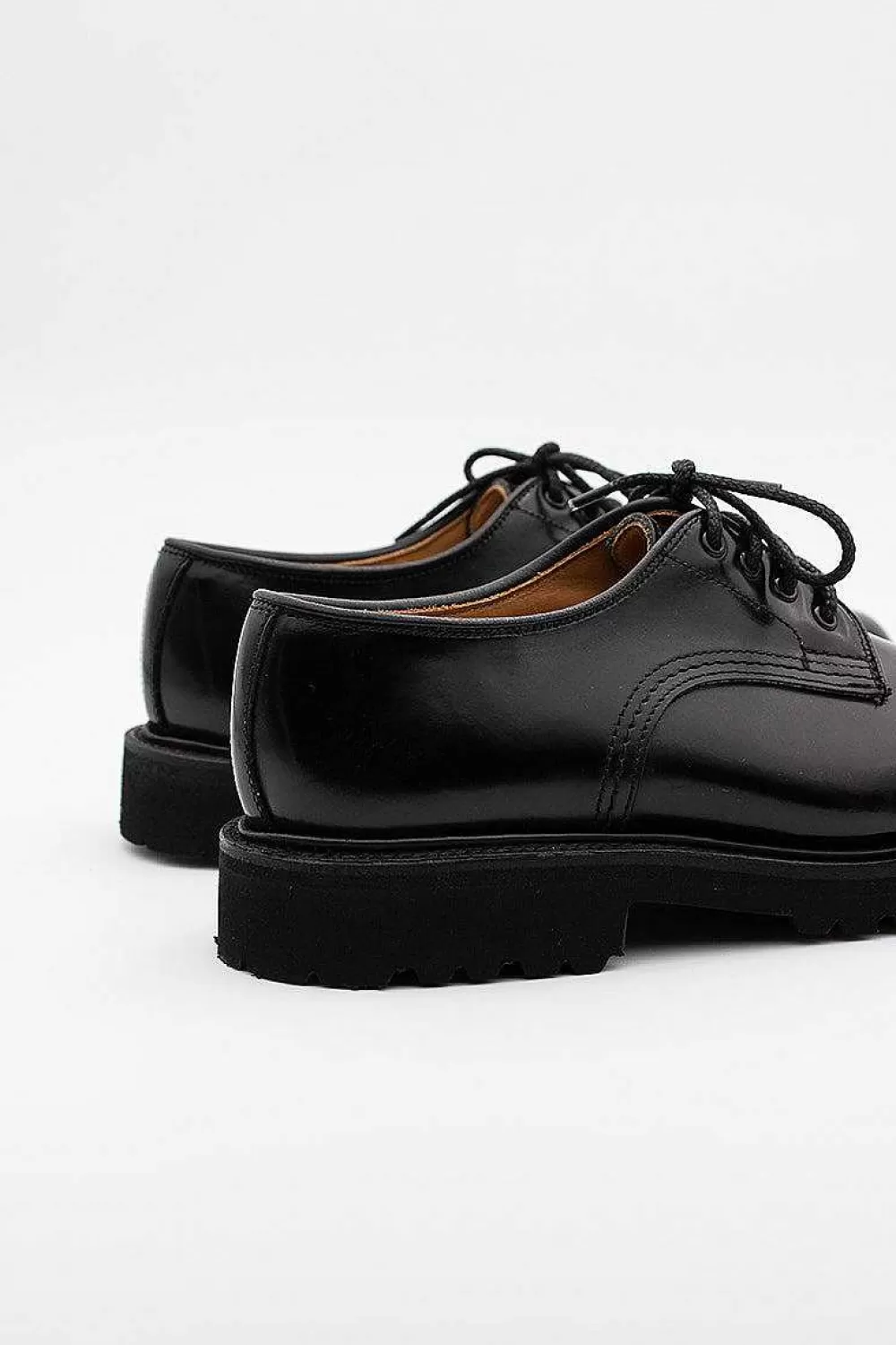 Tricker’s Black Bookbinder Derby Lace Up | Shoes