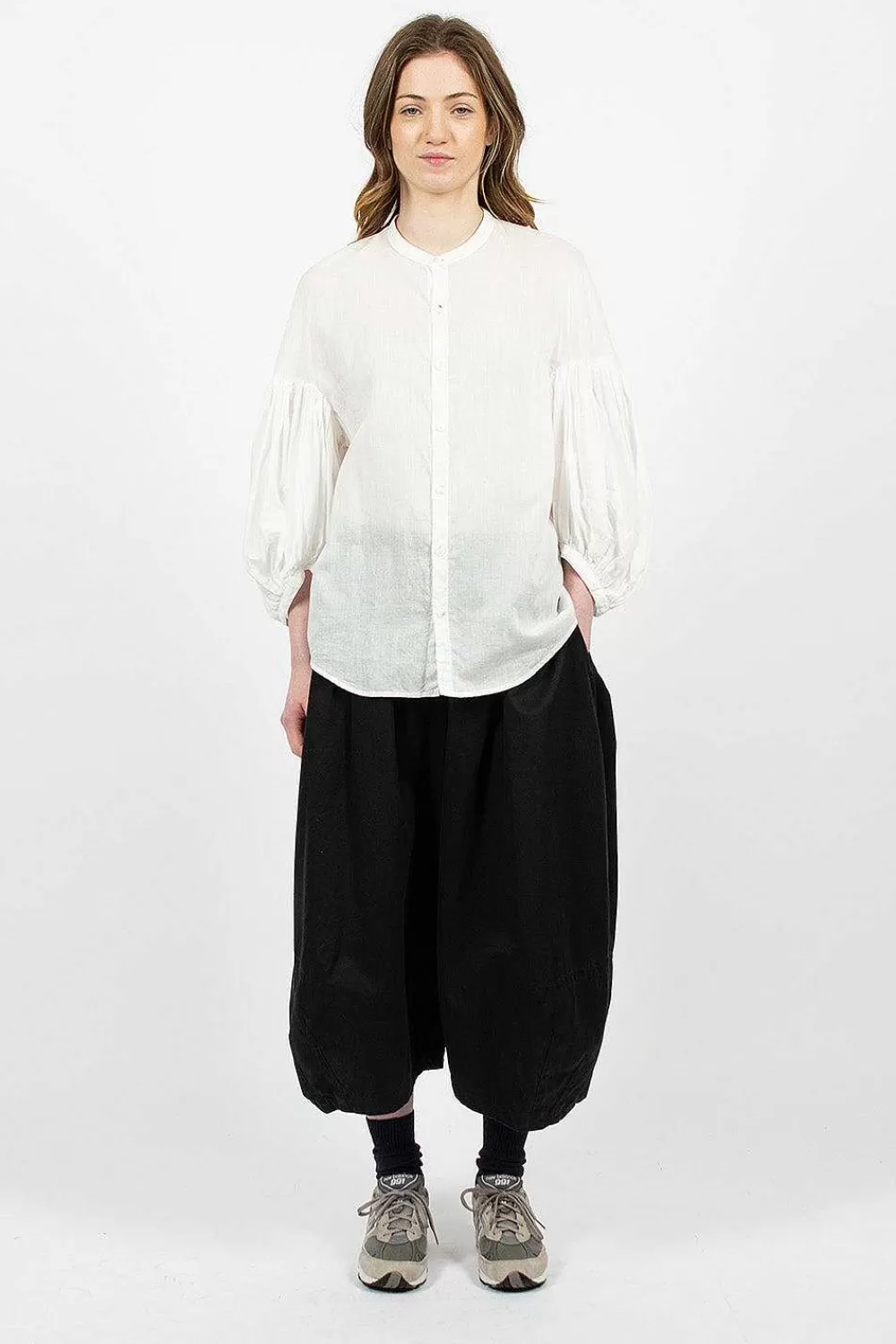 Kapital Bouffant Shirt White | Shirts