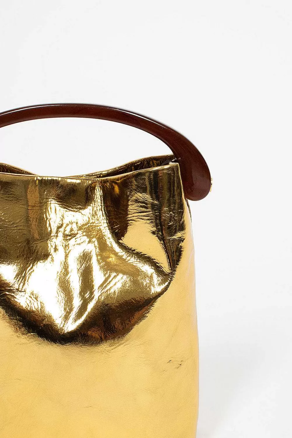 Dries Van Noten Bucket Bag Gold | Bags