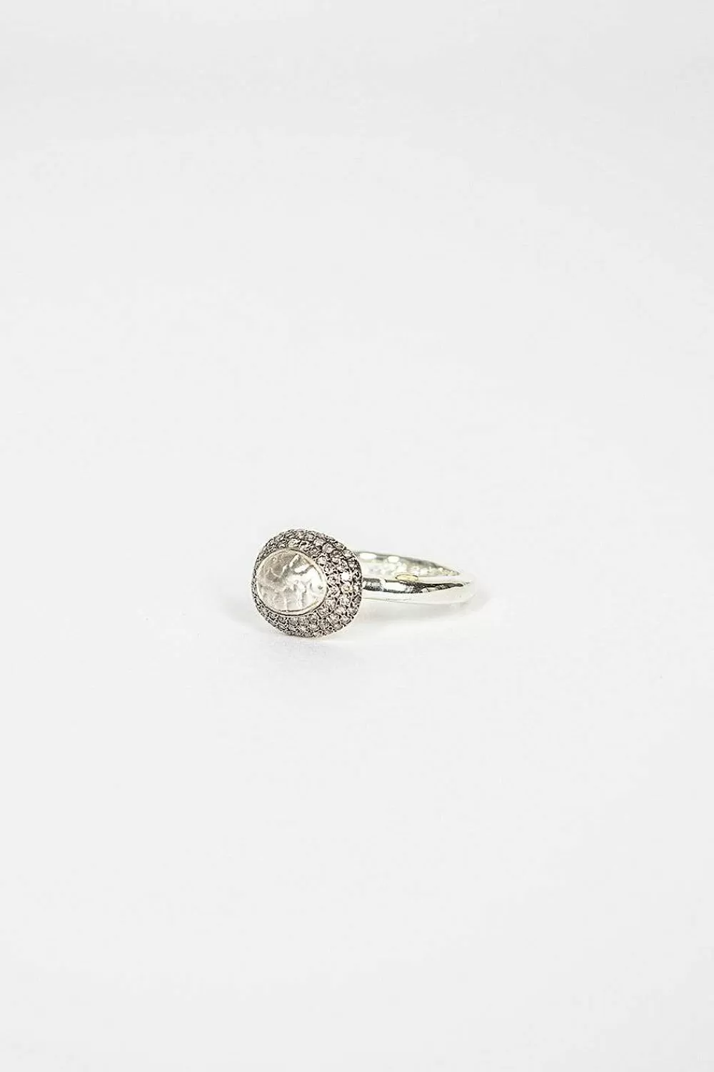 Rosa Maria Carrie Sterling Silver Icy Diamond Ring | Rings