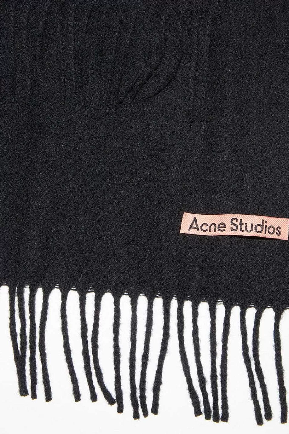 Acne Studios Cashmere Narrow Scarf Black | Scarves & Gloves