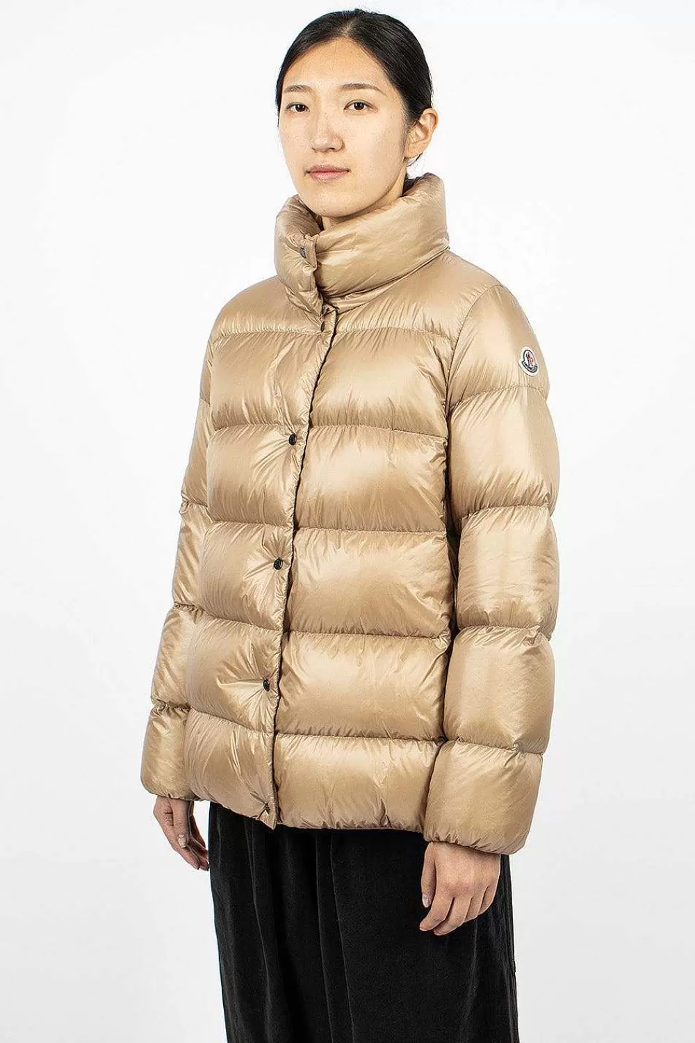 Moncler Cochevis Down Jacket Beige | Outerwear