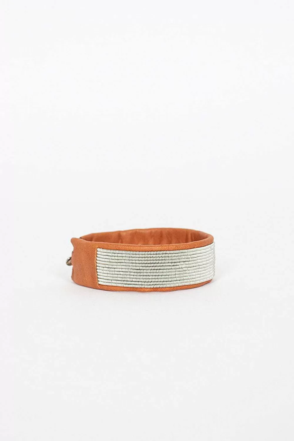 Maria Rudman Cplus Lines Tan Bracelet | Bracelets