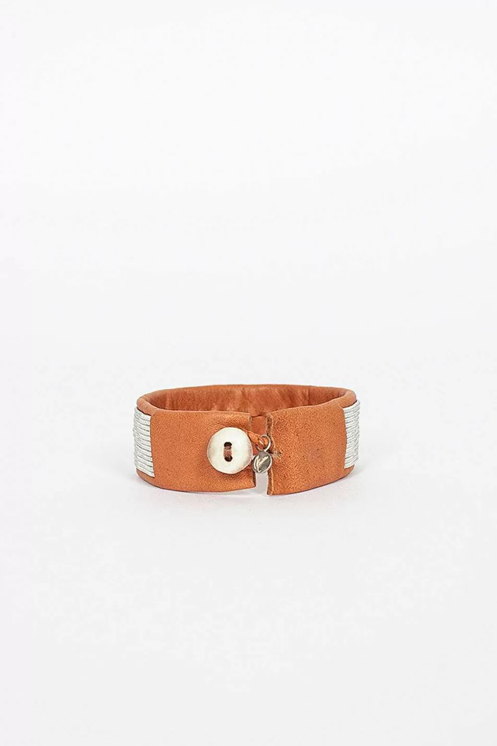 Maria Rudman Cplus Lines Tan Bracelet | Bracelets