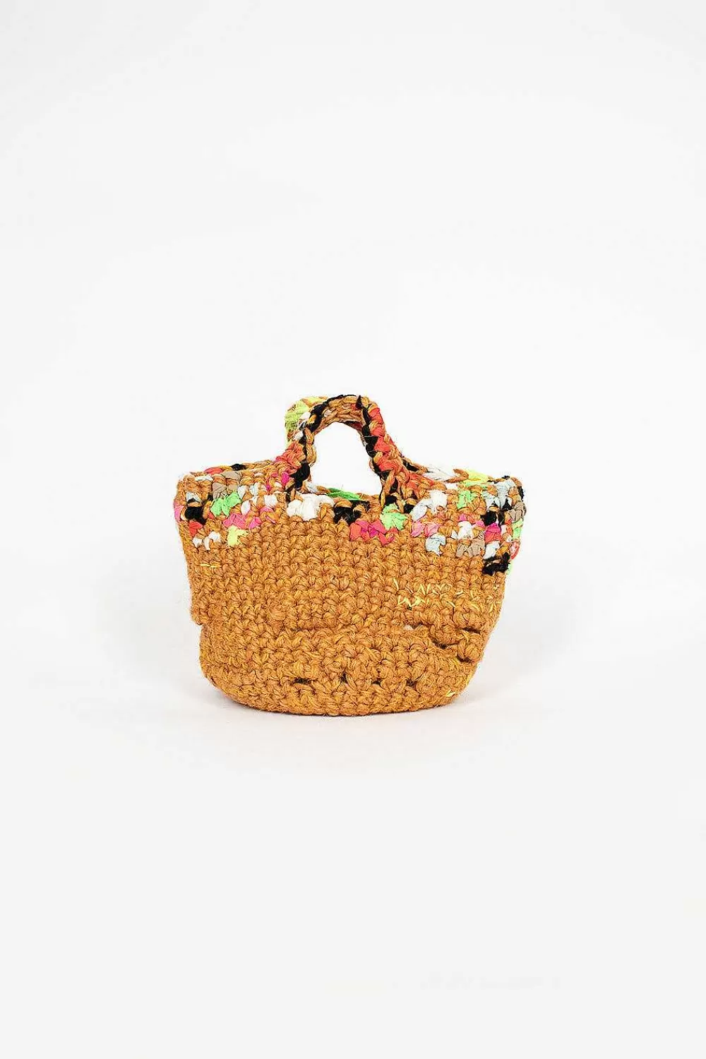 Daniela Gregis Crochet Bag Camel | Bags