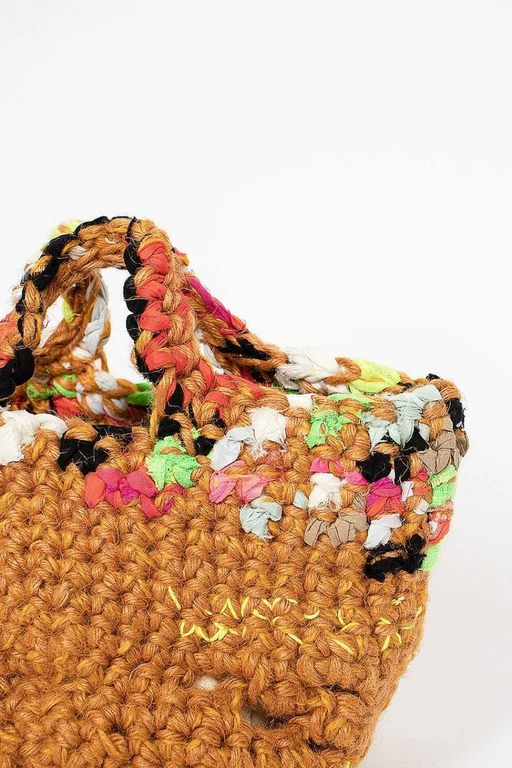 Daniela Gregis Crochet Bag Camel | Bags