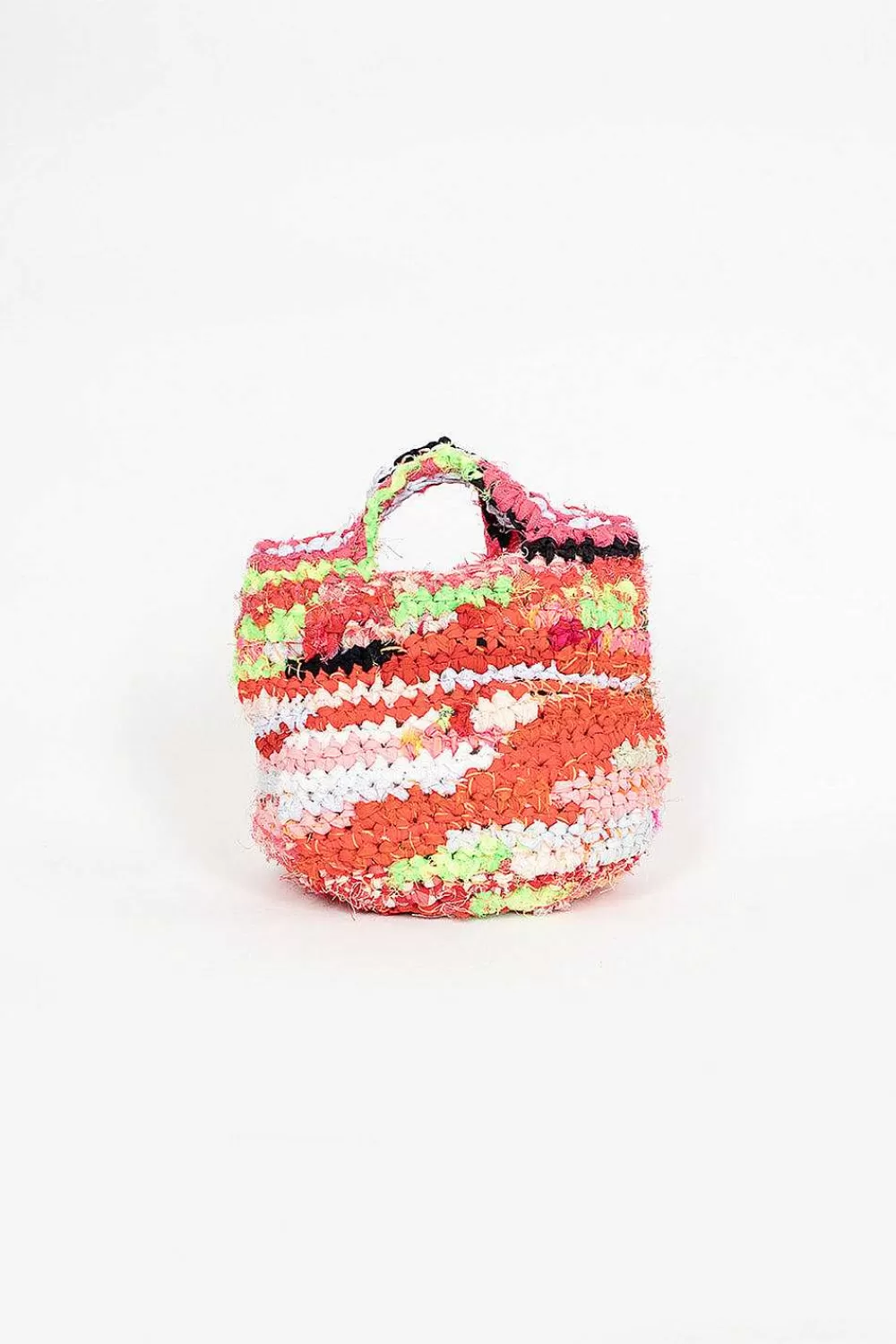 Daniela Gregis Crochet Bag Pink Multi | Bags