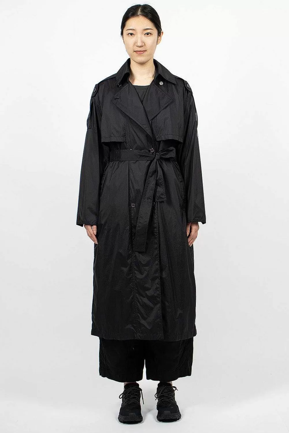 Moncler Deva Trenchcoat Black | Outerwear