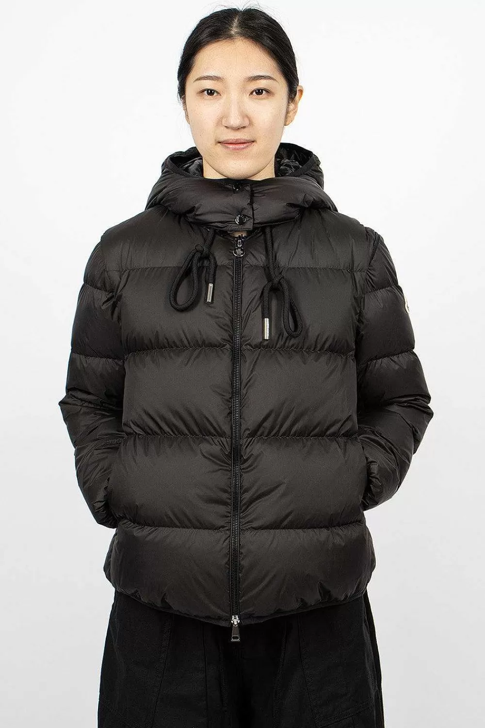 Moncler Dronieres Down Jacket Black | Outerwear