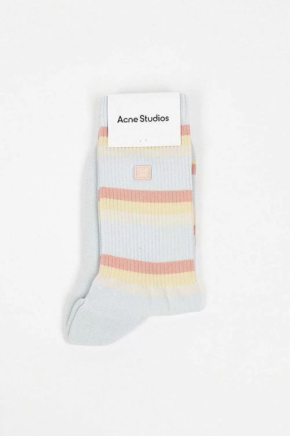 Acne Studios Face Socks Blue/Multi | Tights & Socks