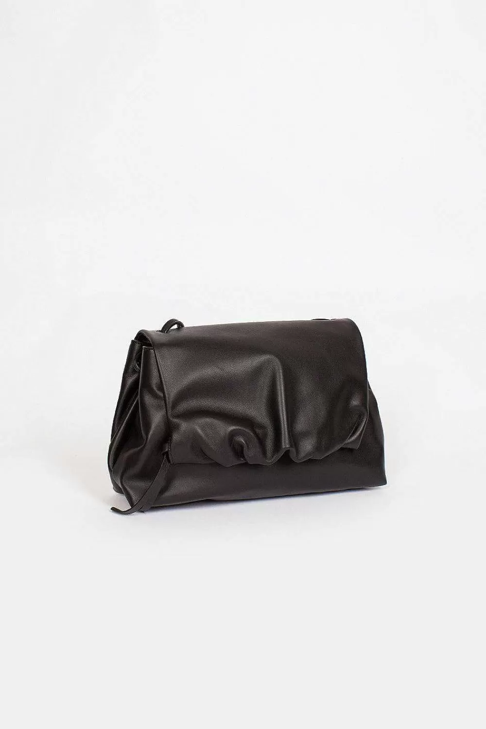 Dries Van Noten Folded Leather Mini Bag Black | Bags