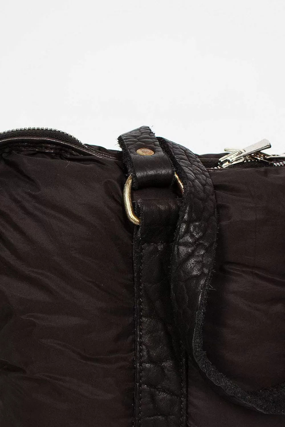 Guidi Gb0_Eco Black Nylon/Leather Bag | Bags