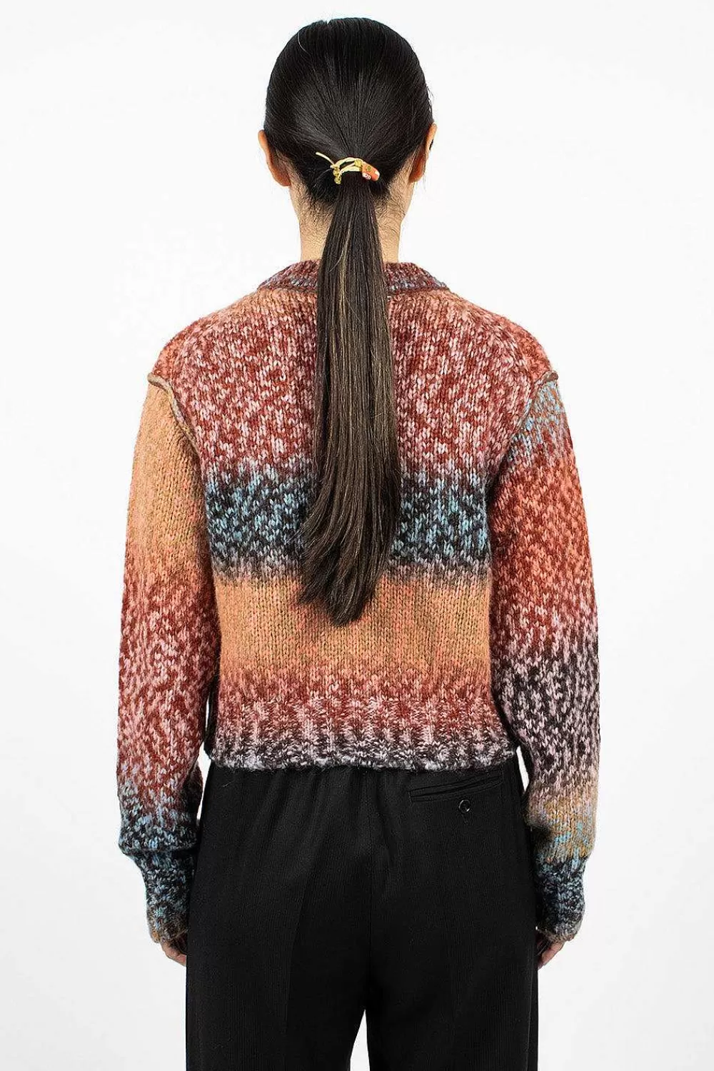 Acne Studios Gradient Pixel Jumper | Knitwear