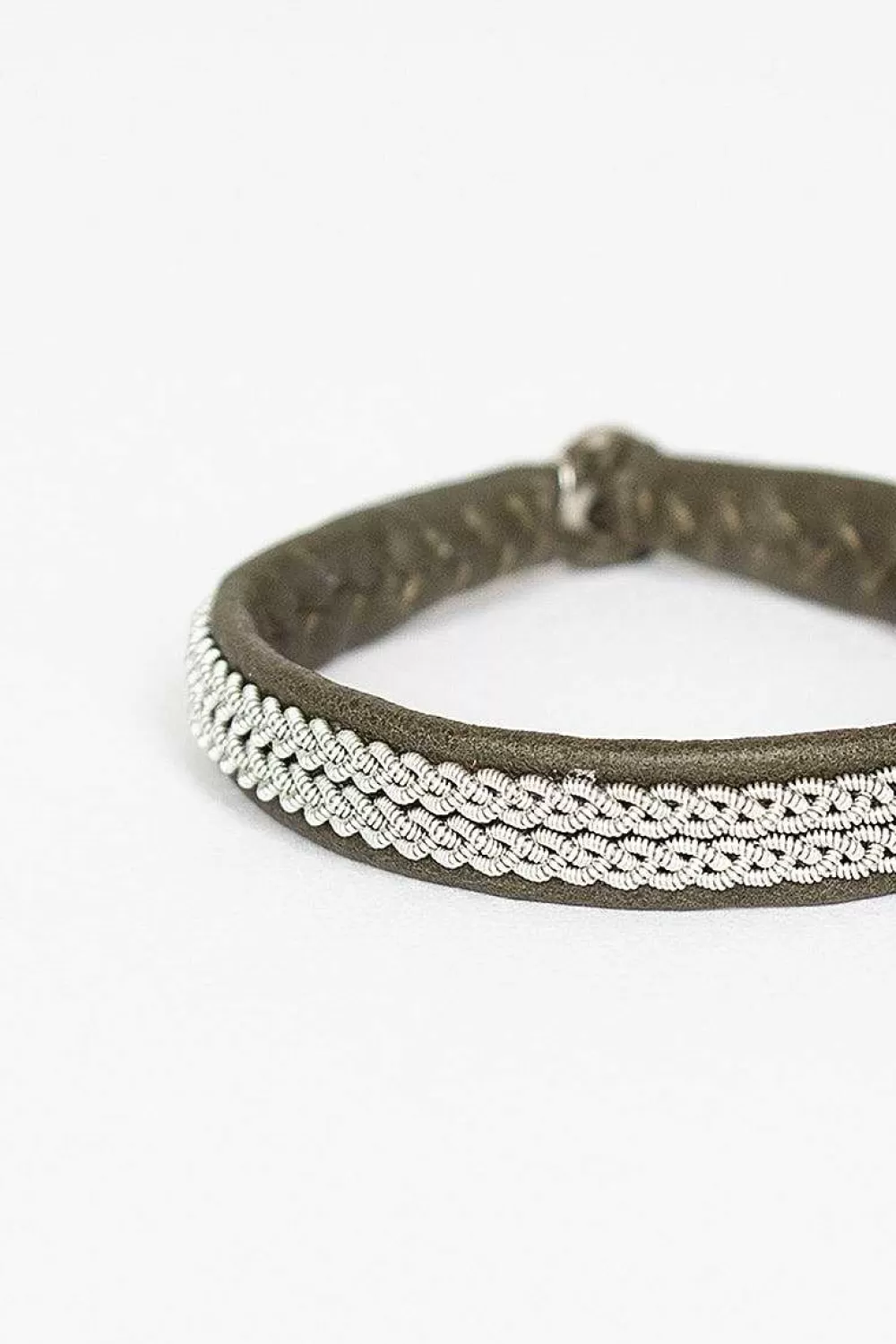 Maria Rudman Khaki Hide A Bracelet 1 | Bracelets