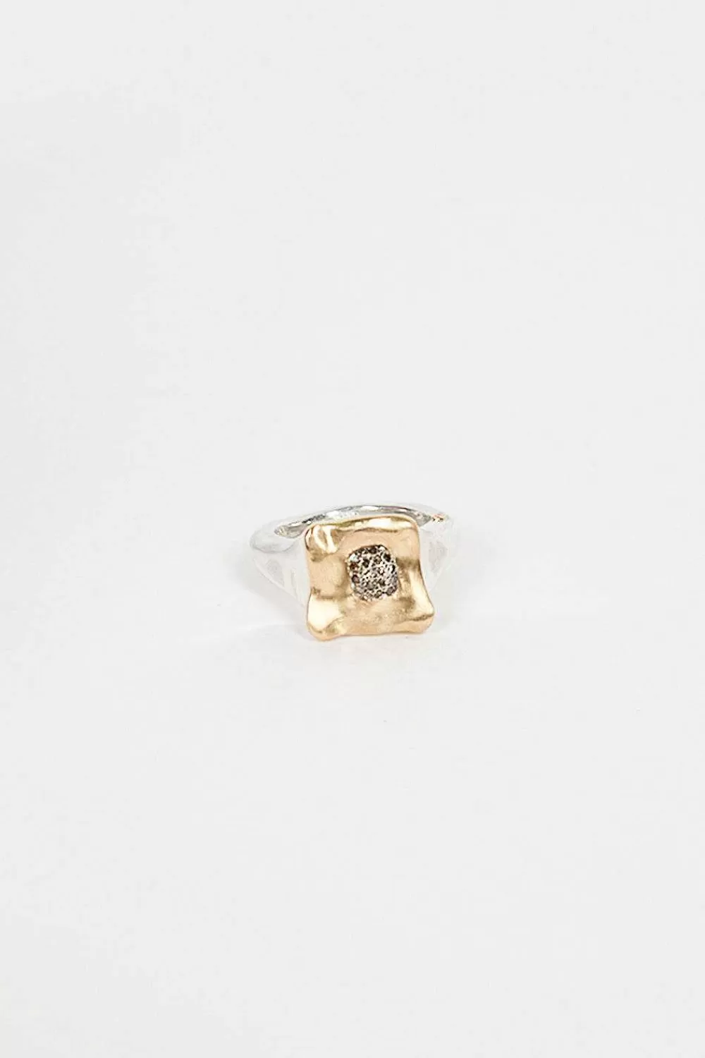 Rosa Maria Leslie Ring Yellow Gold/Cognac Diamond | Rings