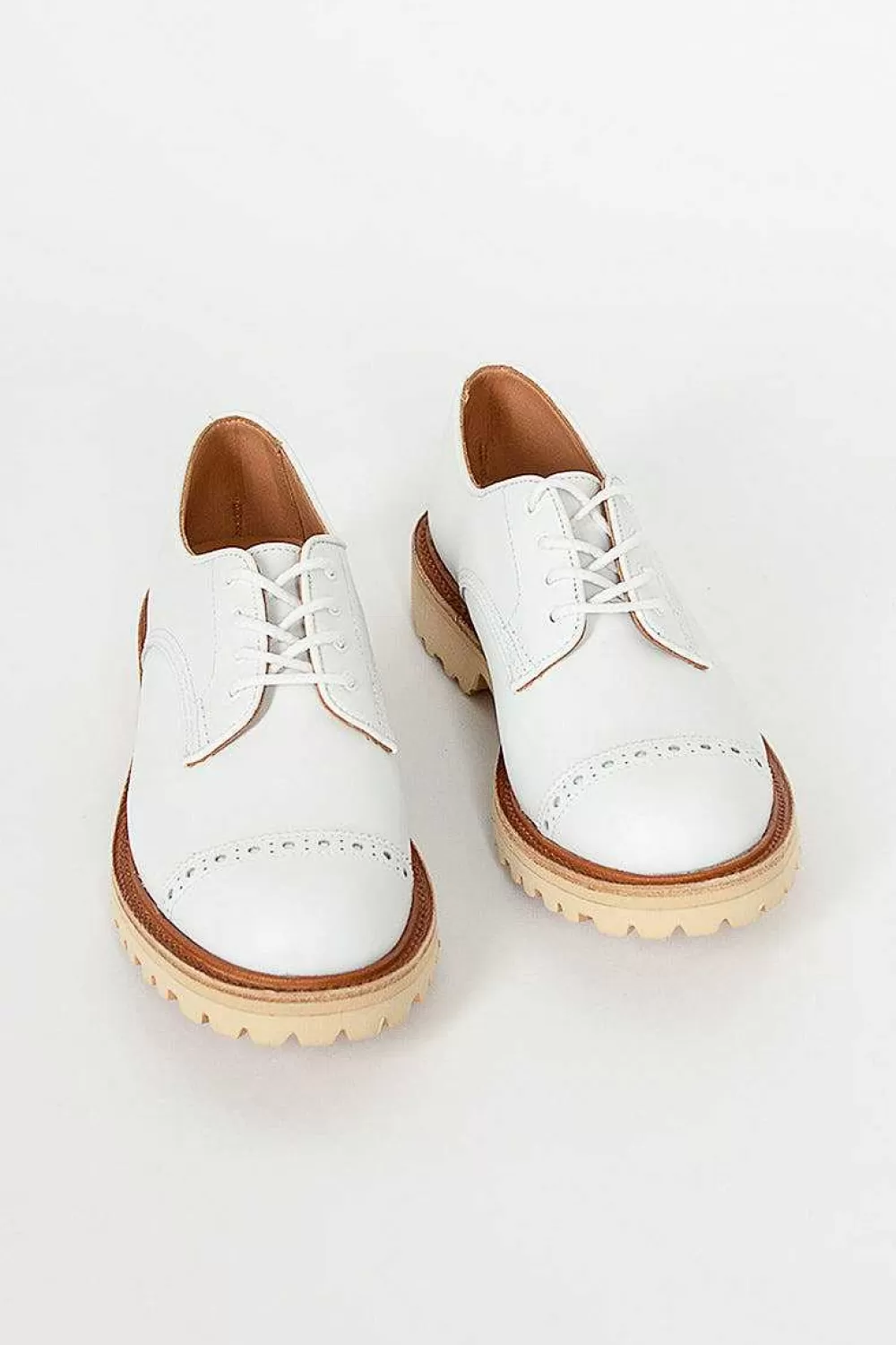 Tricker’s Linda Aniline White Tramper | Shoes