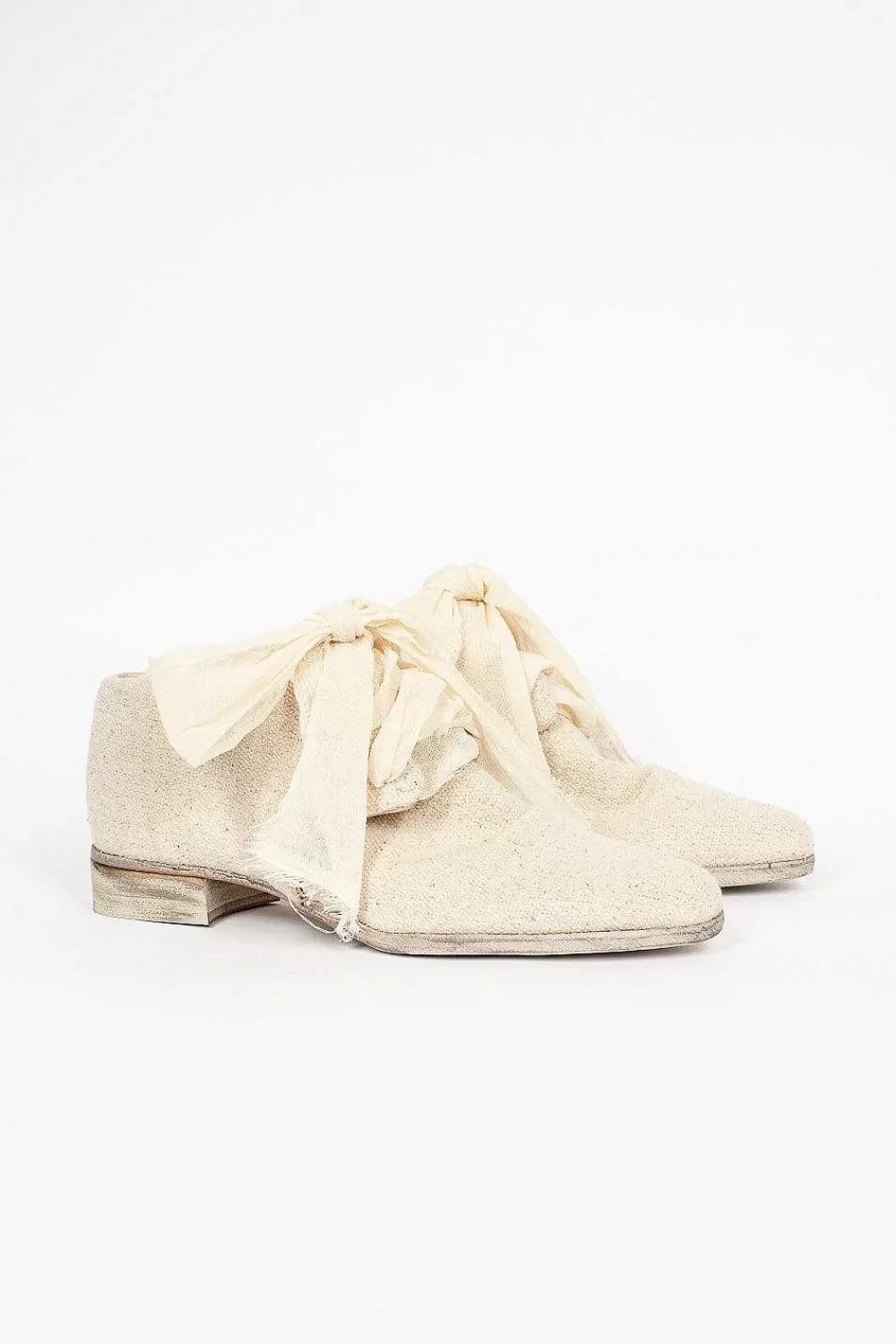 Atelier Inscrire Linen Ore Shoes Natural | Shoes