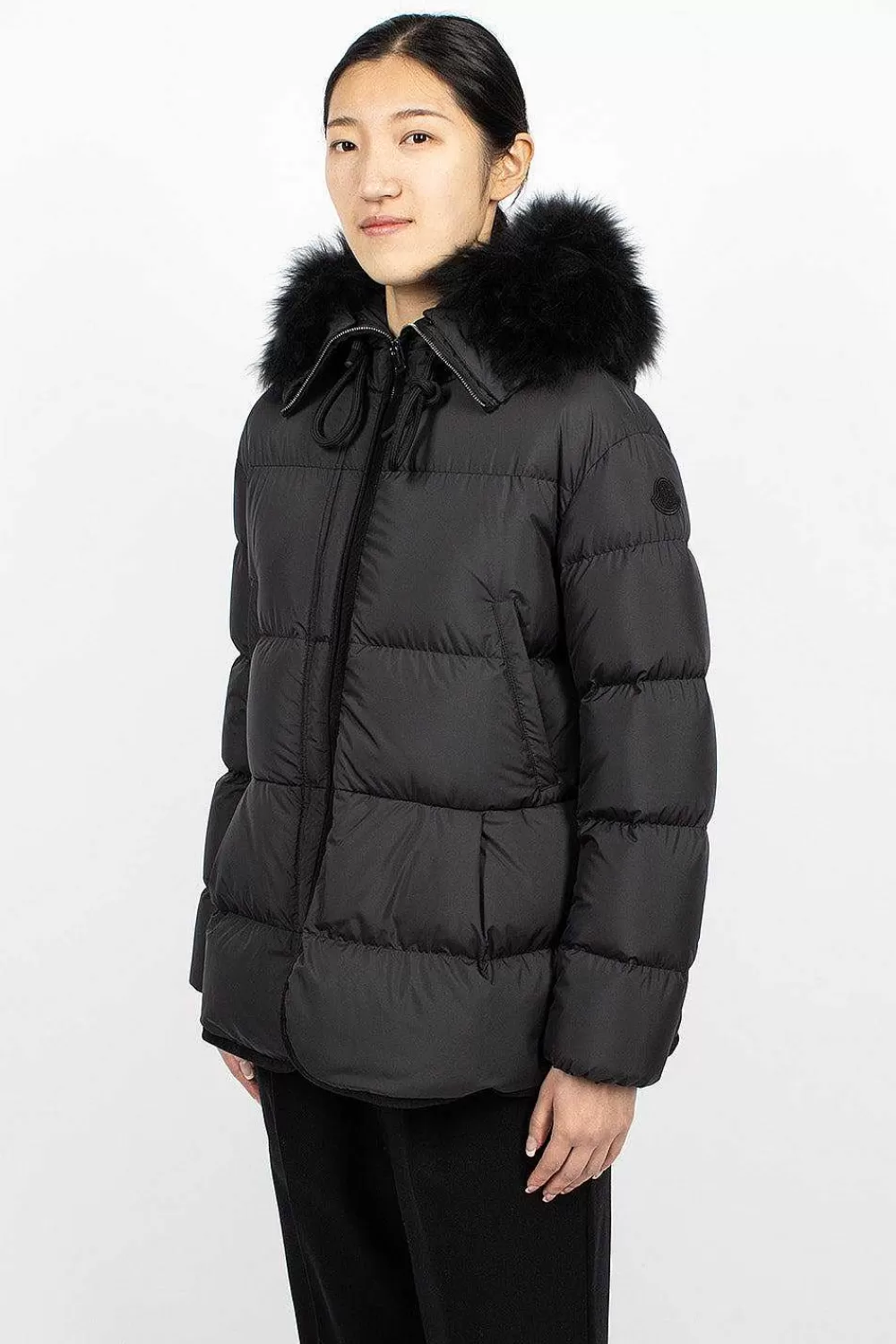 Moncler Locustelle Short Down Jacket Black | Outerwear