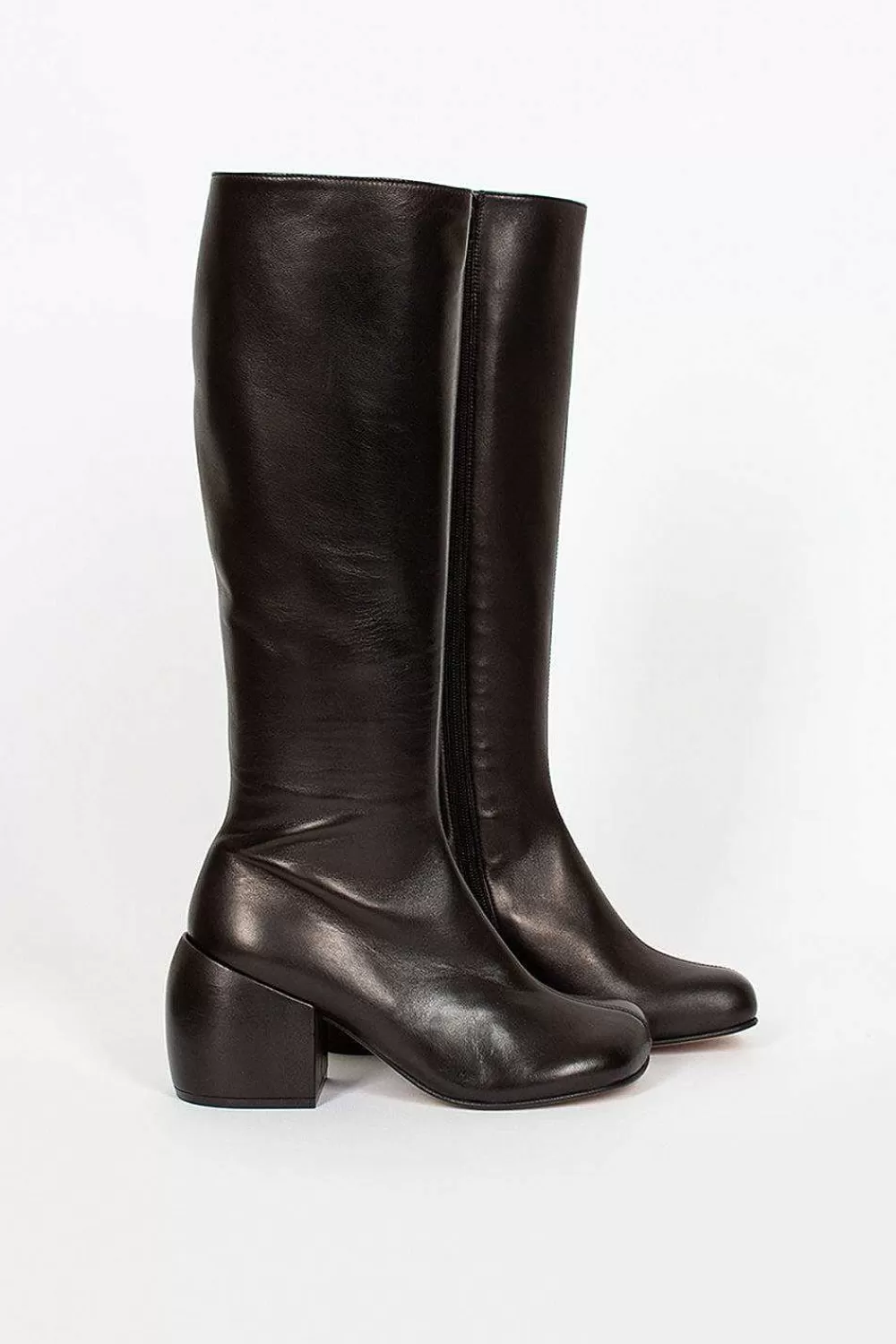 Dries Van Noten Long Heeled Boots Black | Boots