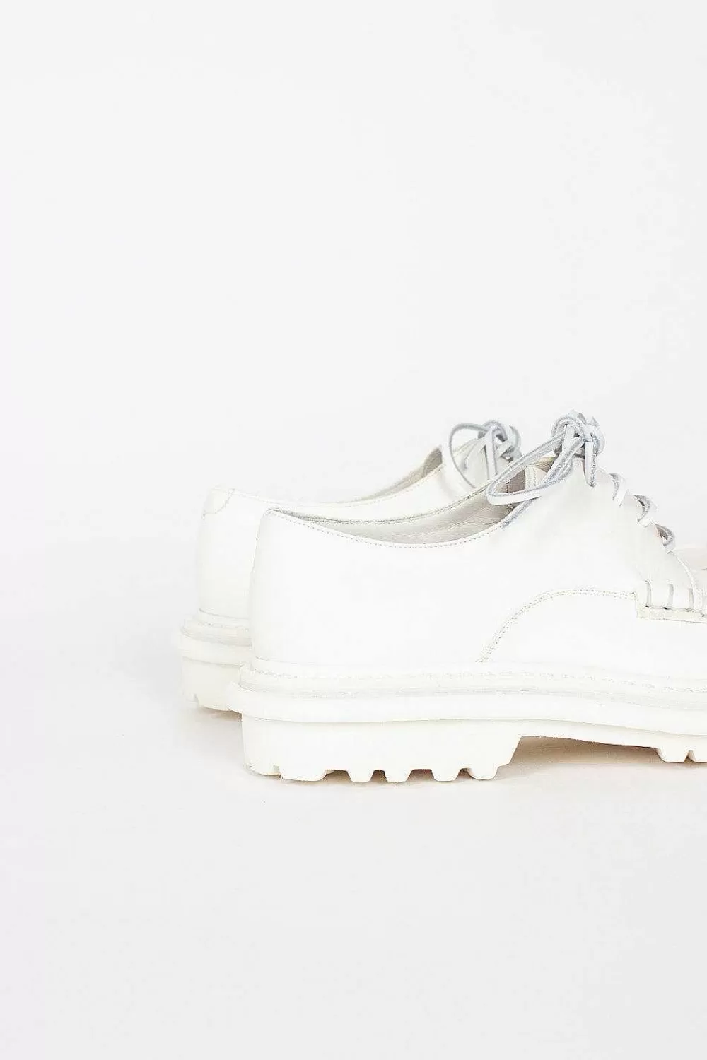 Dries Van Noten Lug Sole Brogue White | Shoes