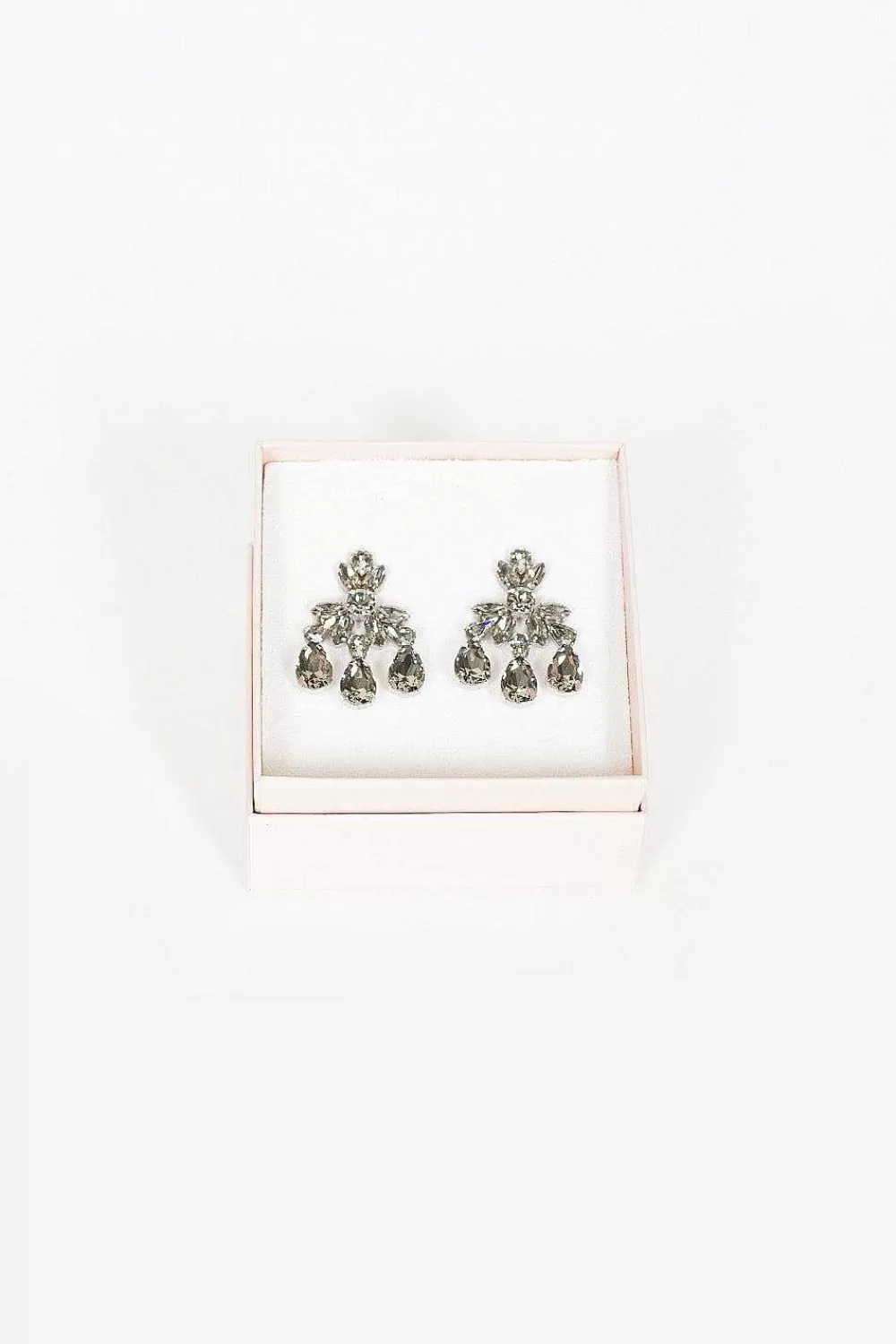 Simone Rocha Mini Chandelier Earrings Smoke | Earrings