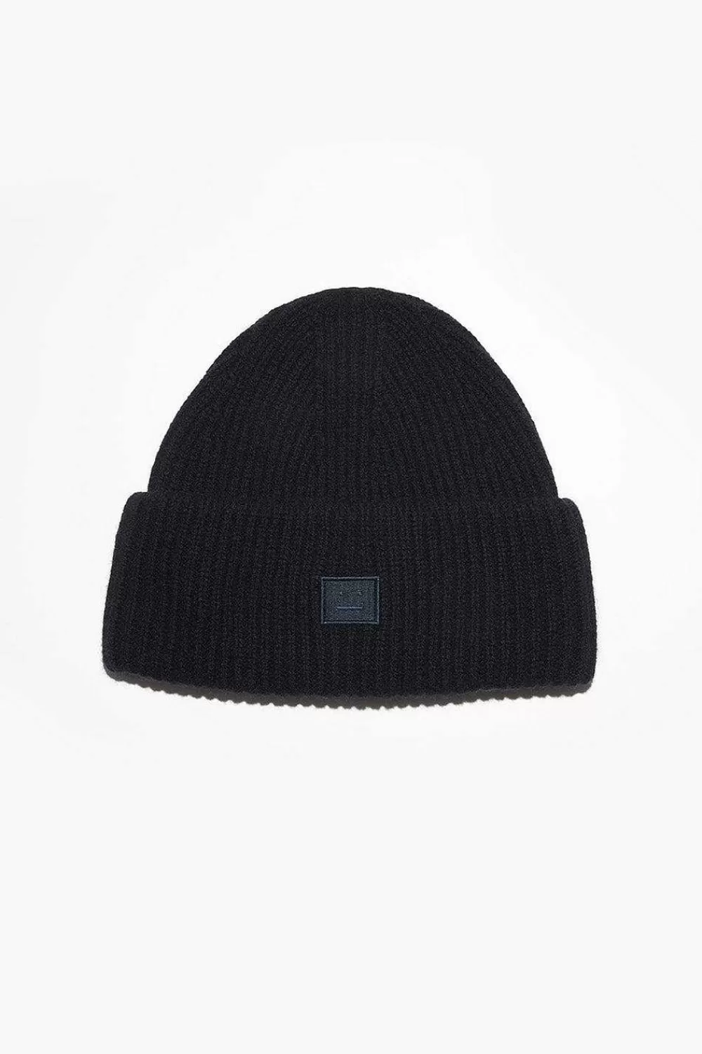 Acne Studios Mini Face Beanie Black | Hats