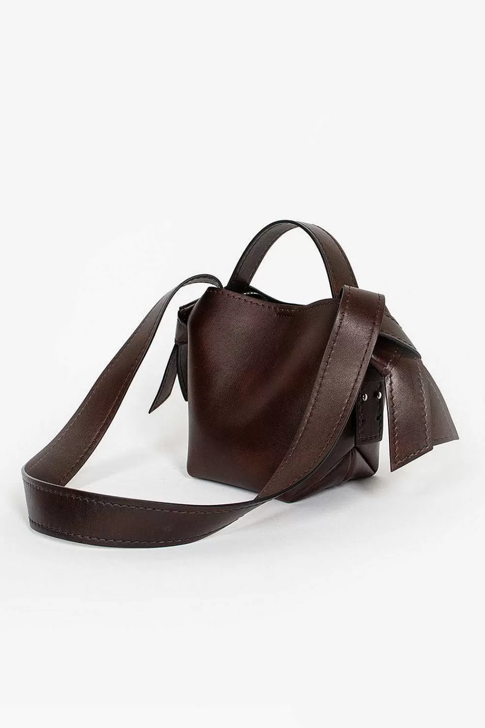 Acne Studios Musubi Midi Tote Dark Brown | Bags