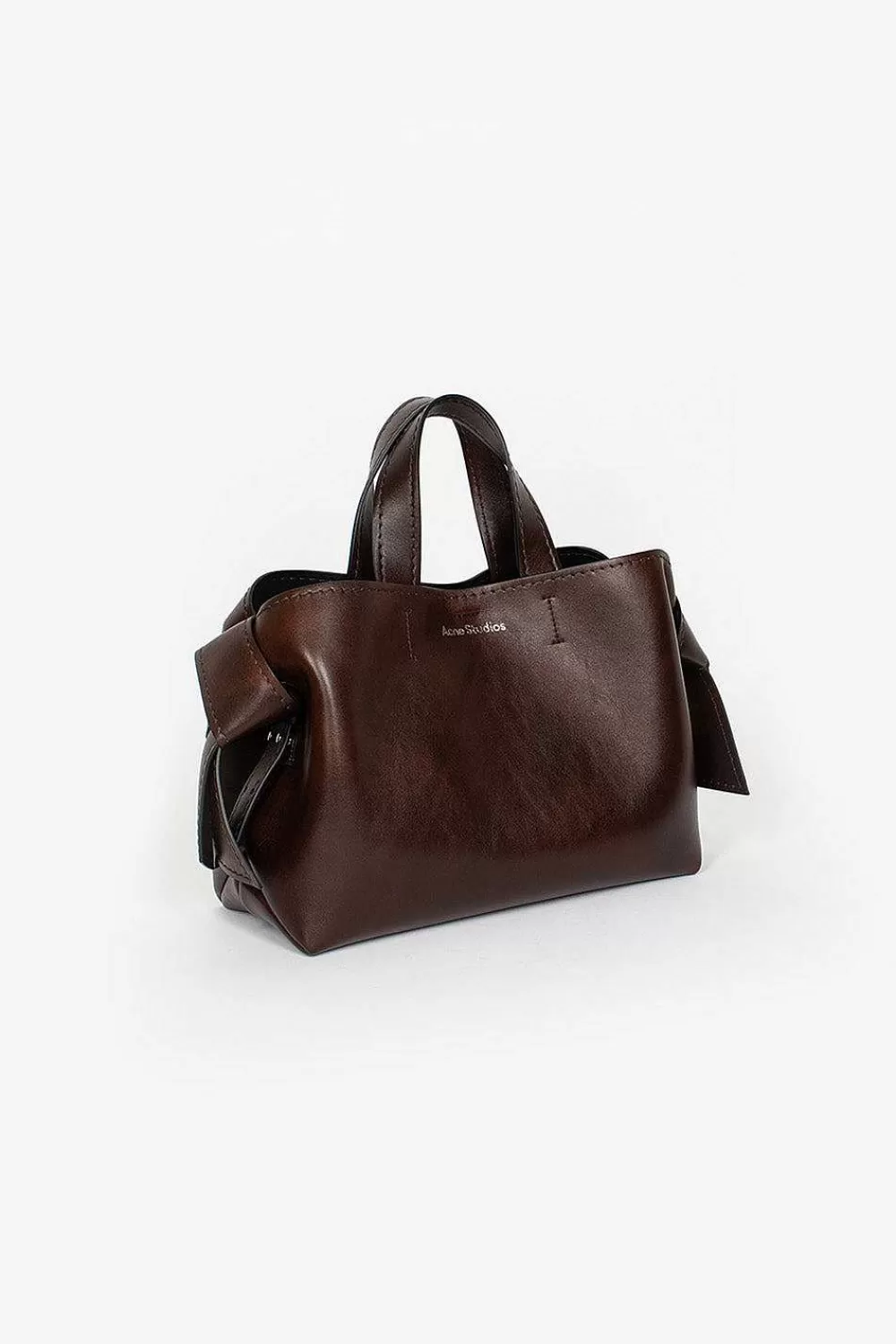 Acne Studios Musubi Mini Shoulder Bag Dark Brown | Bags