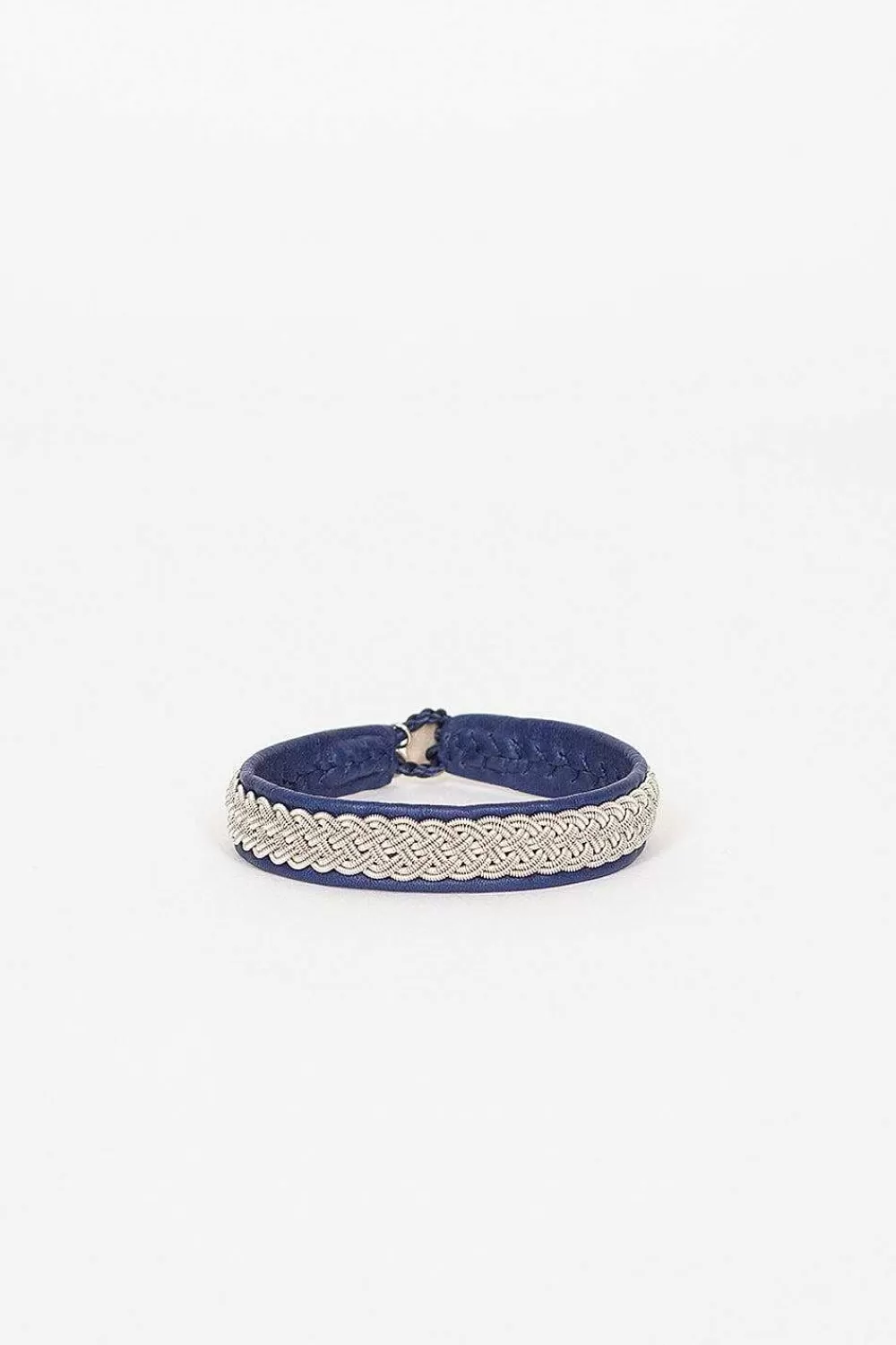 Maria Rudman Navy Hide B Bracelet 4 | Bracelets