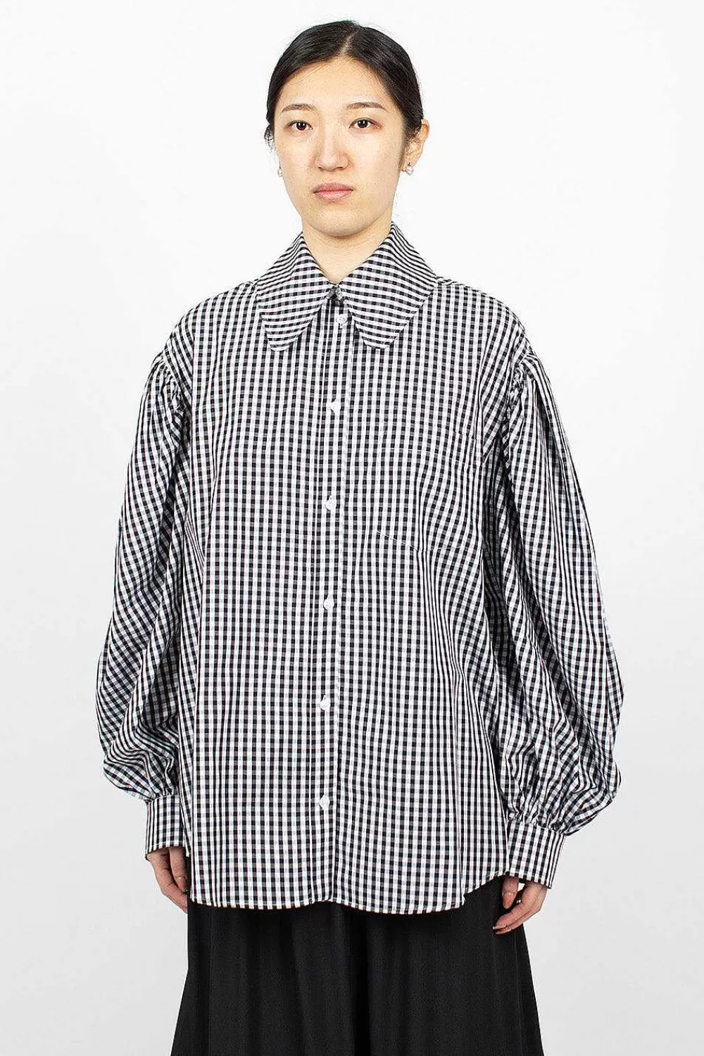 Simone Rocha Oversized Gingham Shirt | Shirts