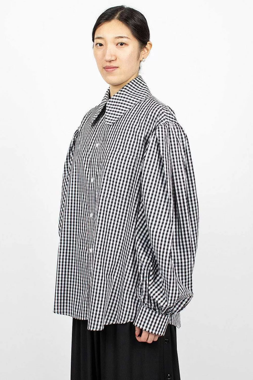 Simone Rocha Oversized Gingham Shirt | Shirts