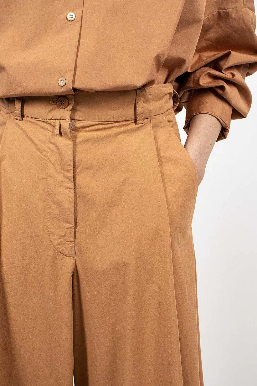 Dries Van Noten Oversized Suit Trouser Rust | Trousers