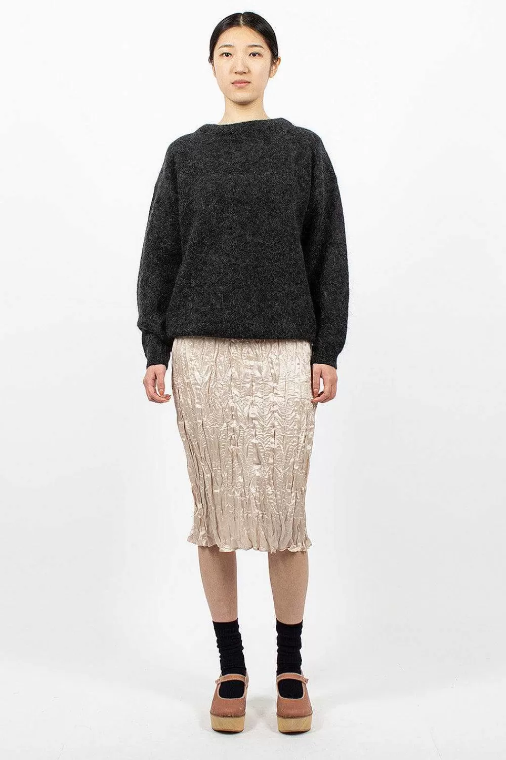 Acne Studios Pencil Skirt Pebble Beige | Skirts