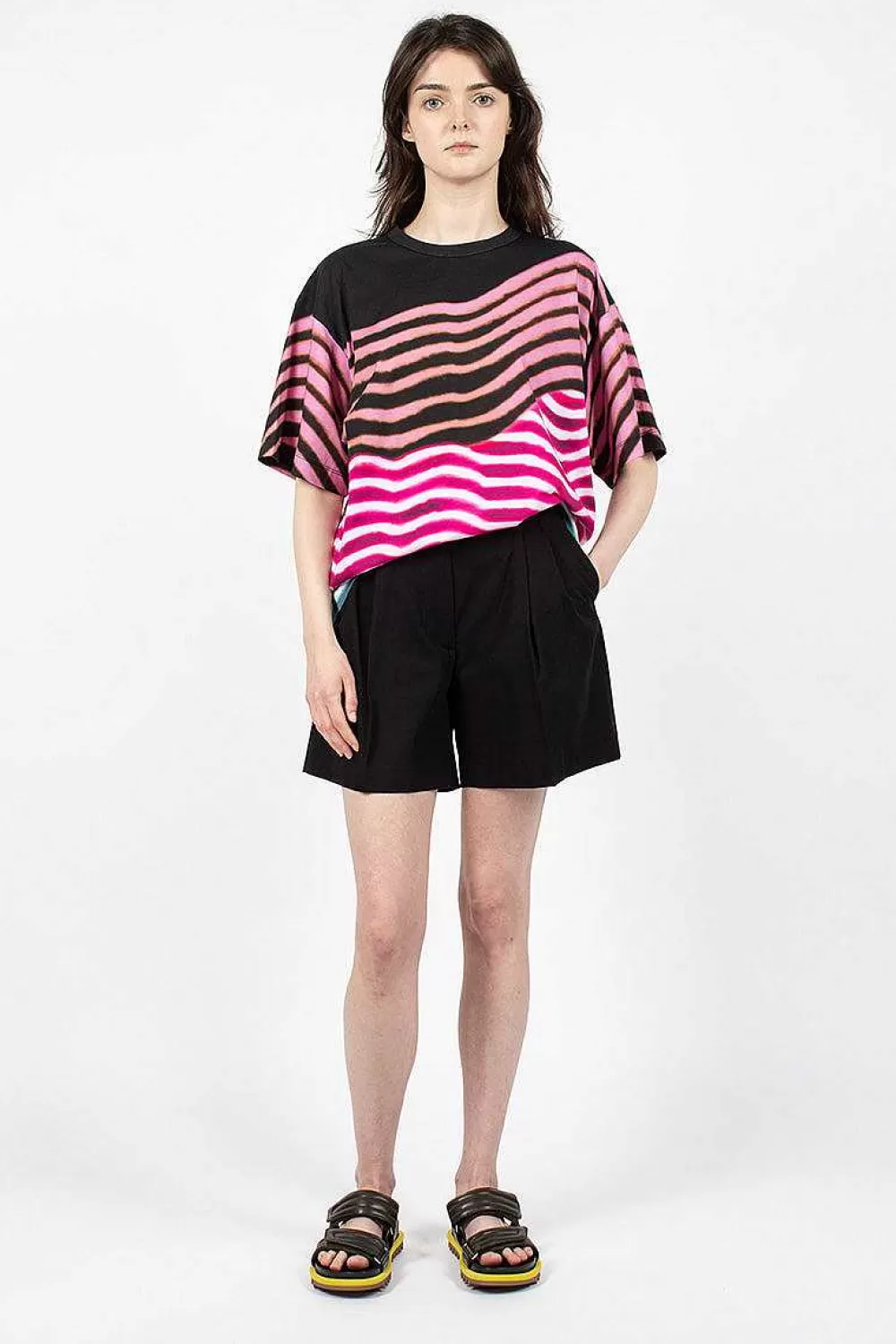 Dries Van Noten Pleat Shorts Black | Trousers