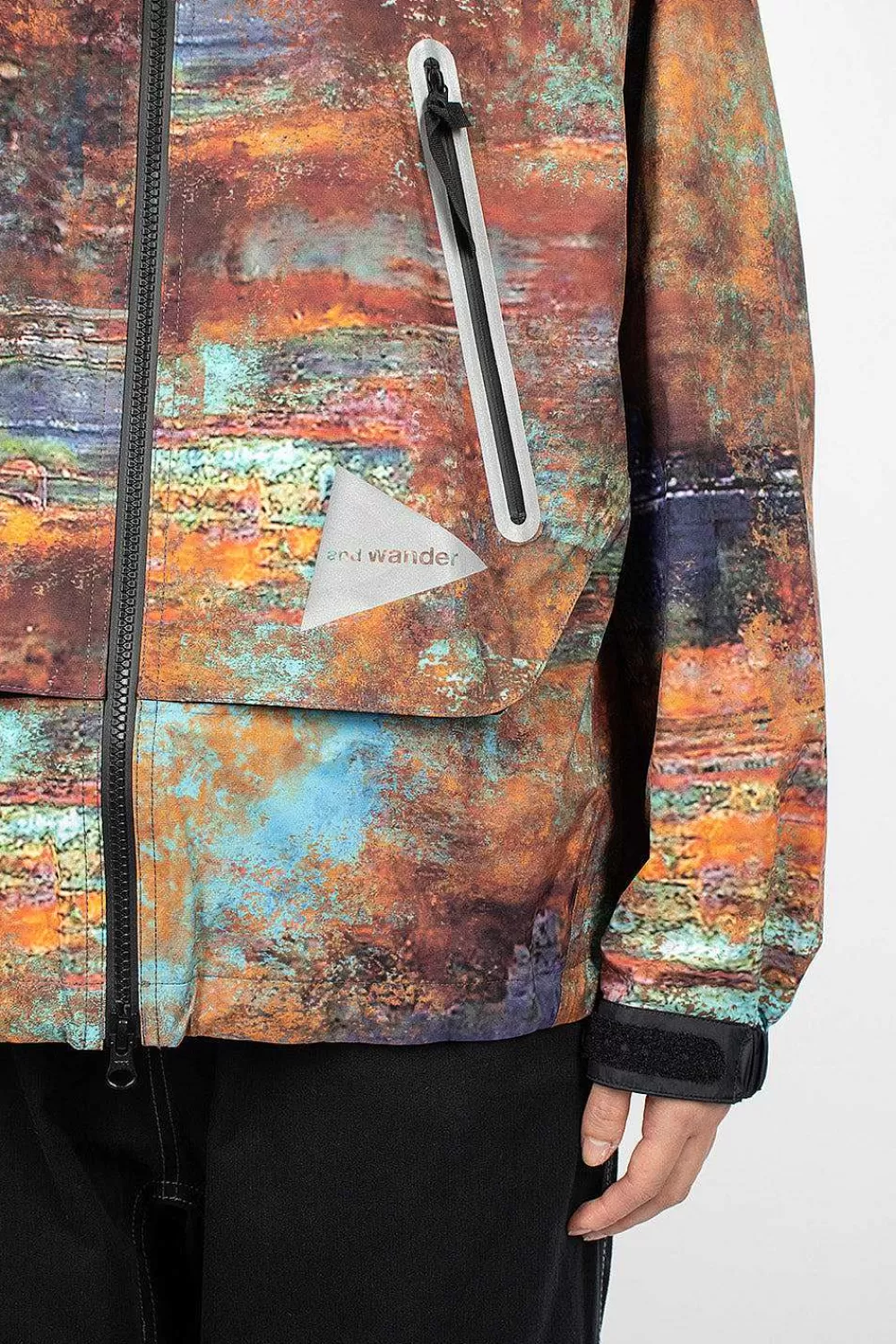 and wander Printed Shell Jacket | Outerwear