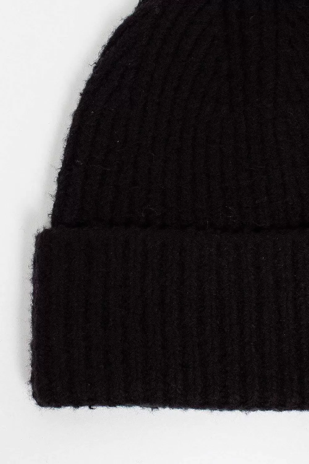 Acne Studios Ribbed Beanie Black | Hats