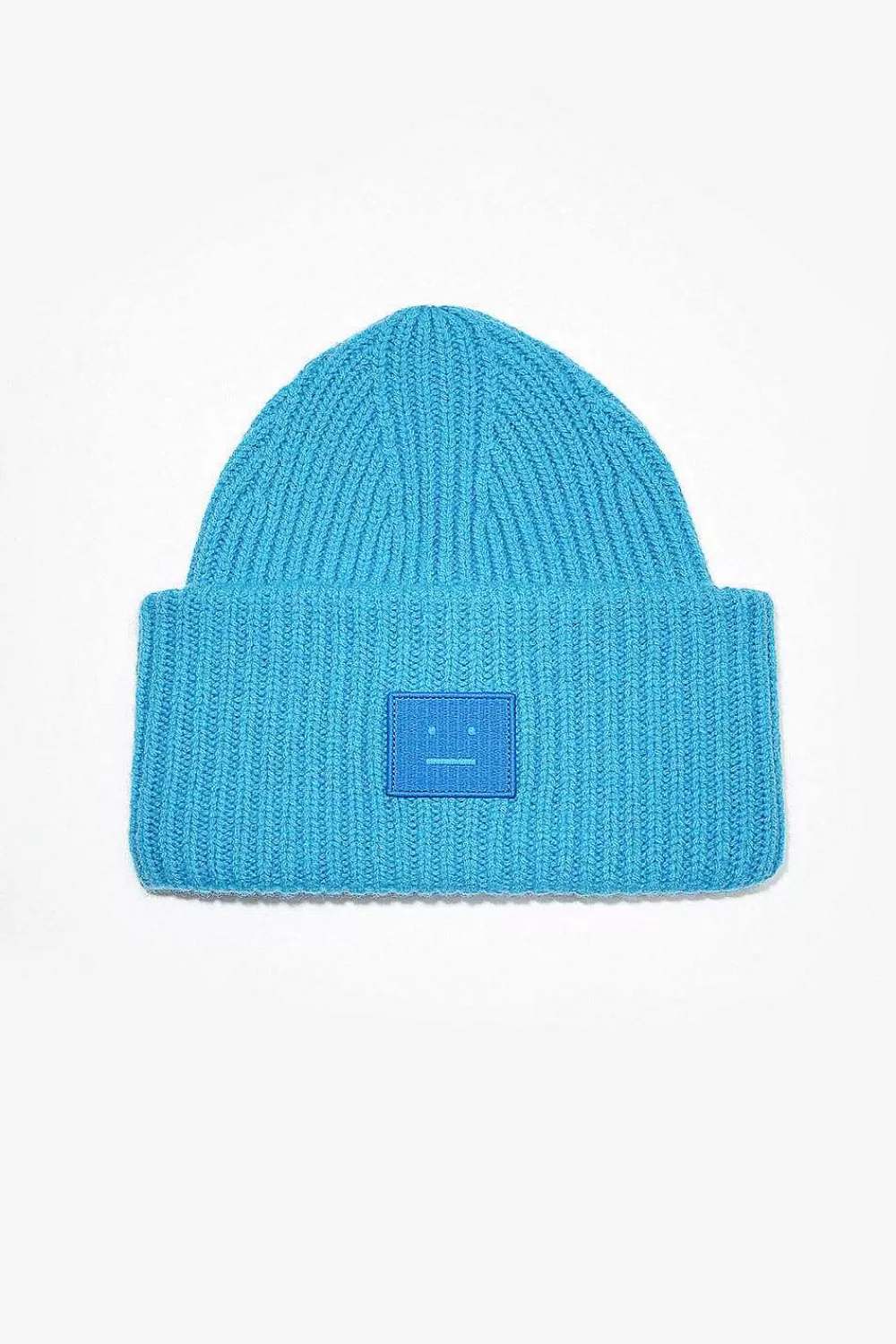 Acne Studios Ribbed Knit Beanie Sapphire Blue | Hats