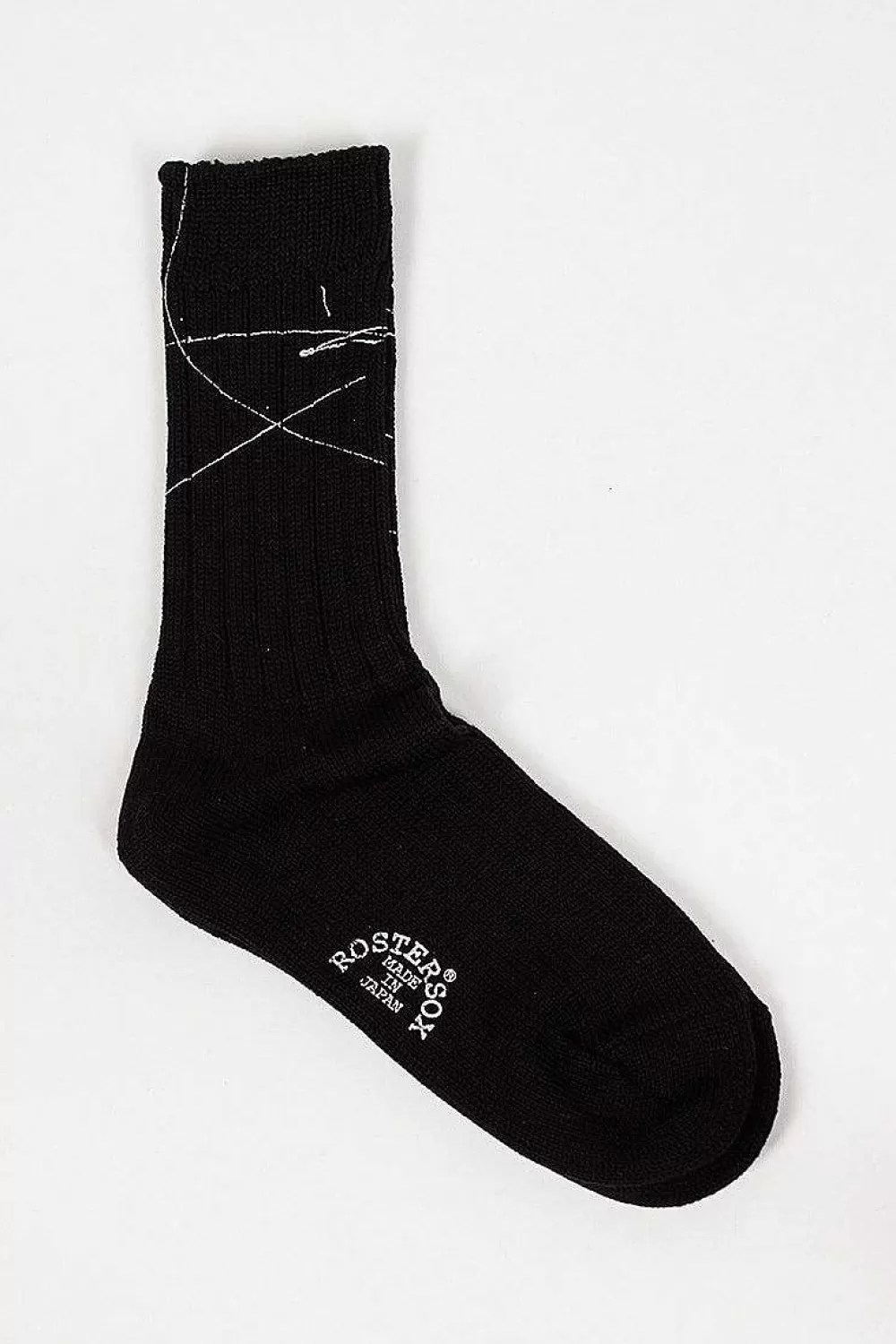 Rostersox Rs-202 Paint Socks Black/White | Tights & Socks