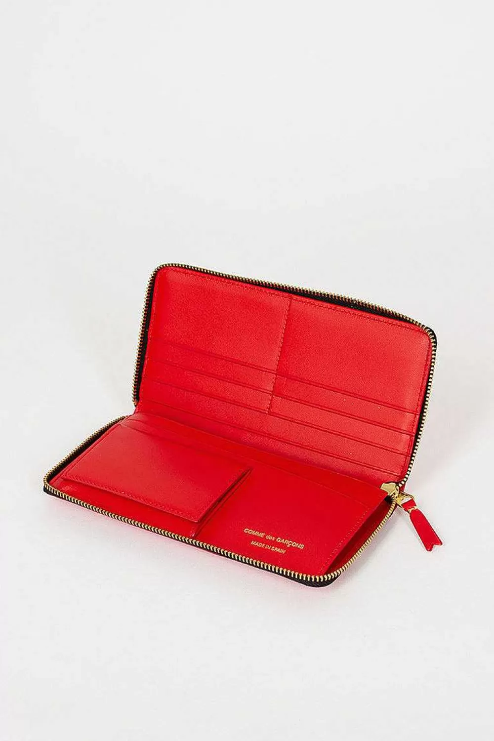 Comme des Garçons Wallets Sa0110Hl Red Huge Logo Wallet | Wallets