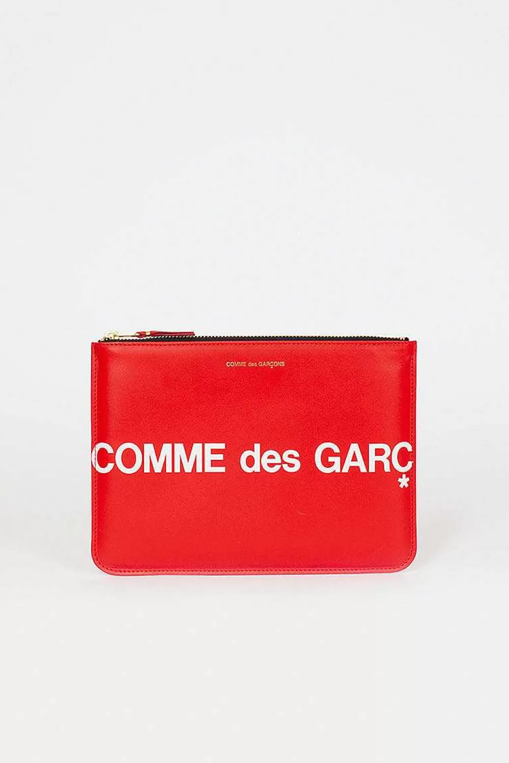 Comme des Garçons Wallets Sa5100Hl Red Huge Logo Pouch | Wallets