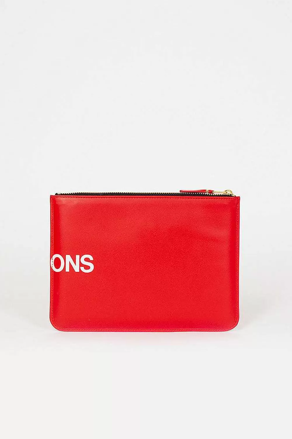 Comme des Garçons Wallets Sa5100Hl Red Huge Logo Pouch | Wallets