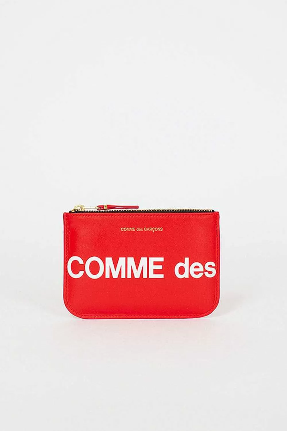 Comme des Garçons Wallets Sa8100Hl Red Huge Logo Pouch | Wallets