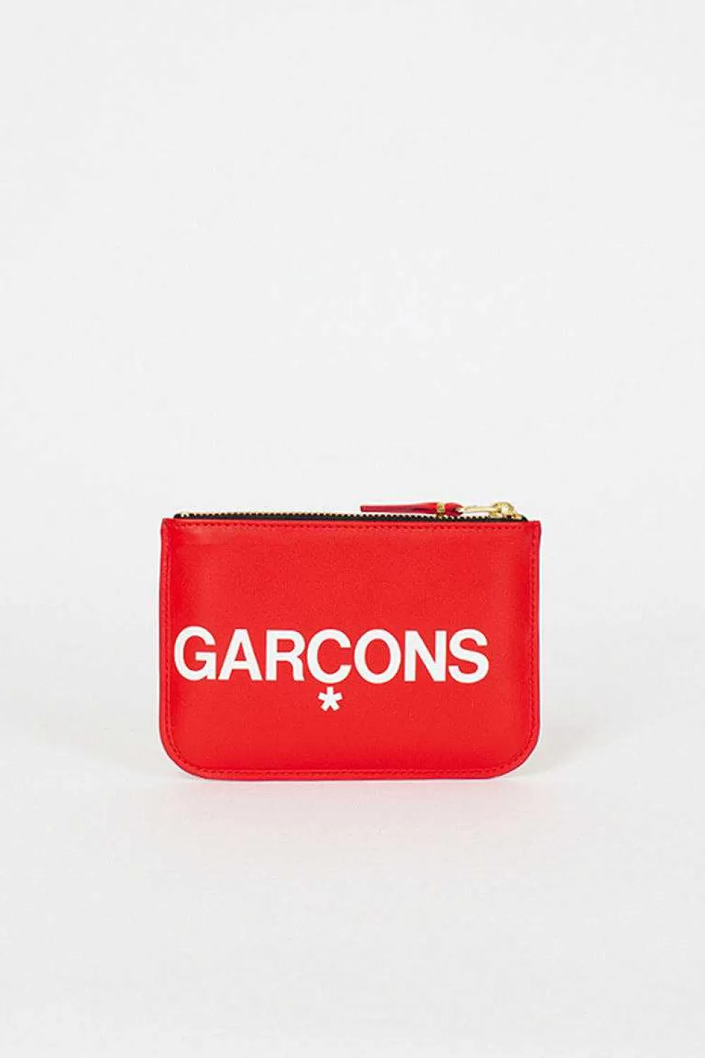 Comme des Garçons Wallets Sa8100Hl Red Huge Logo Pouch | Wallets